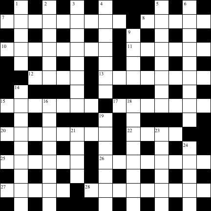 CROSSWORD GRID